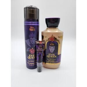 Bath & Body Works Villain Collection "Evil Queen" 3pc Set